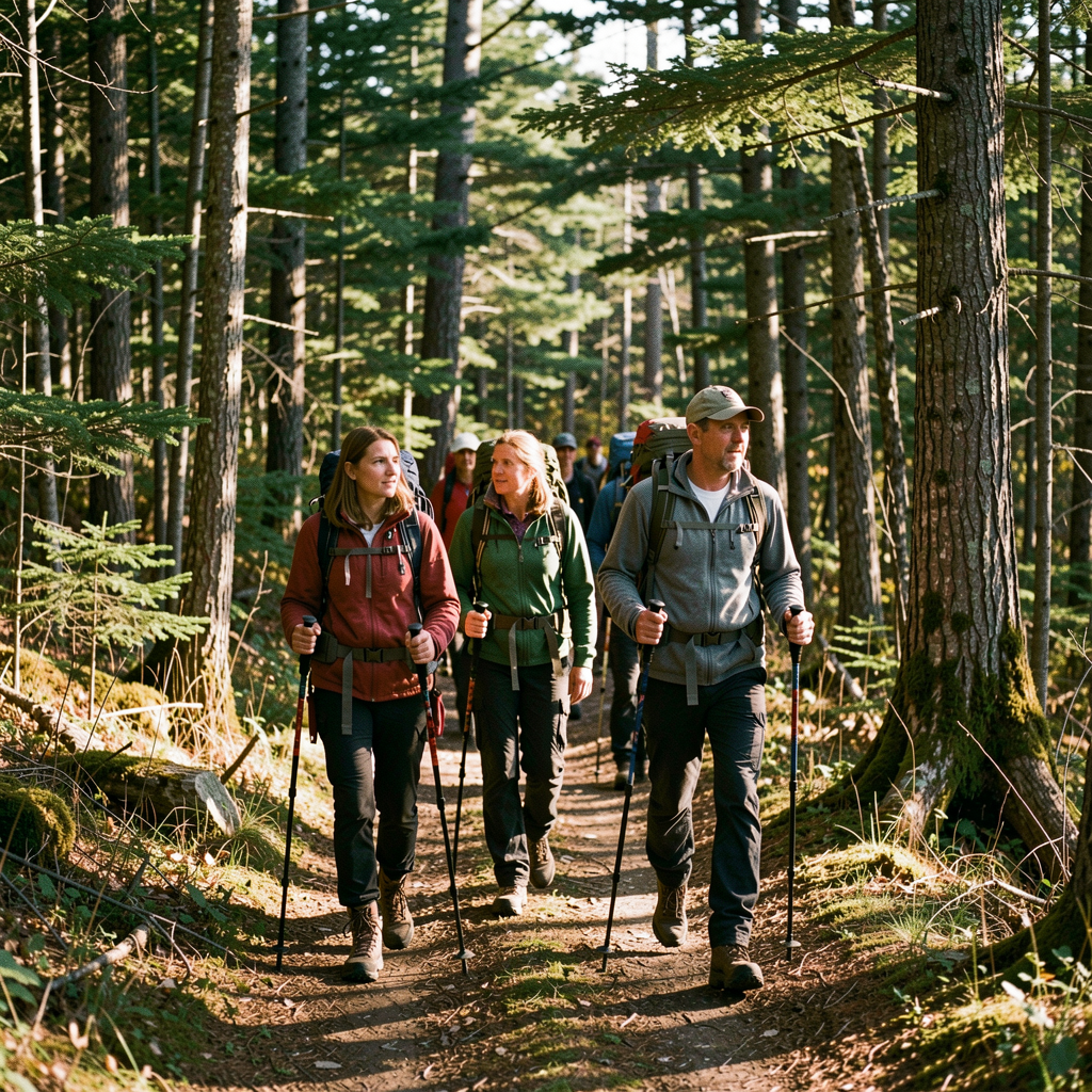 A new 8-mile inn-to-inn hiking trail connects Willow Creek's two bed-and-breakfasts with the Mattawamkeag River Trail, offering multi-day hiking packages.