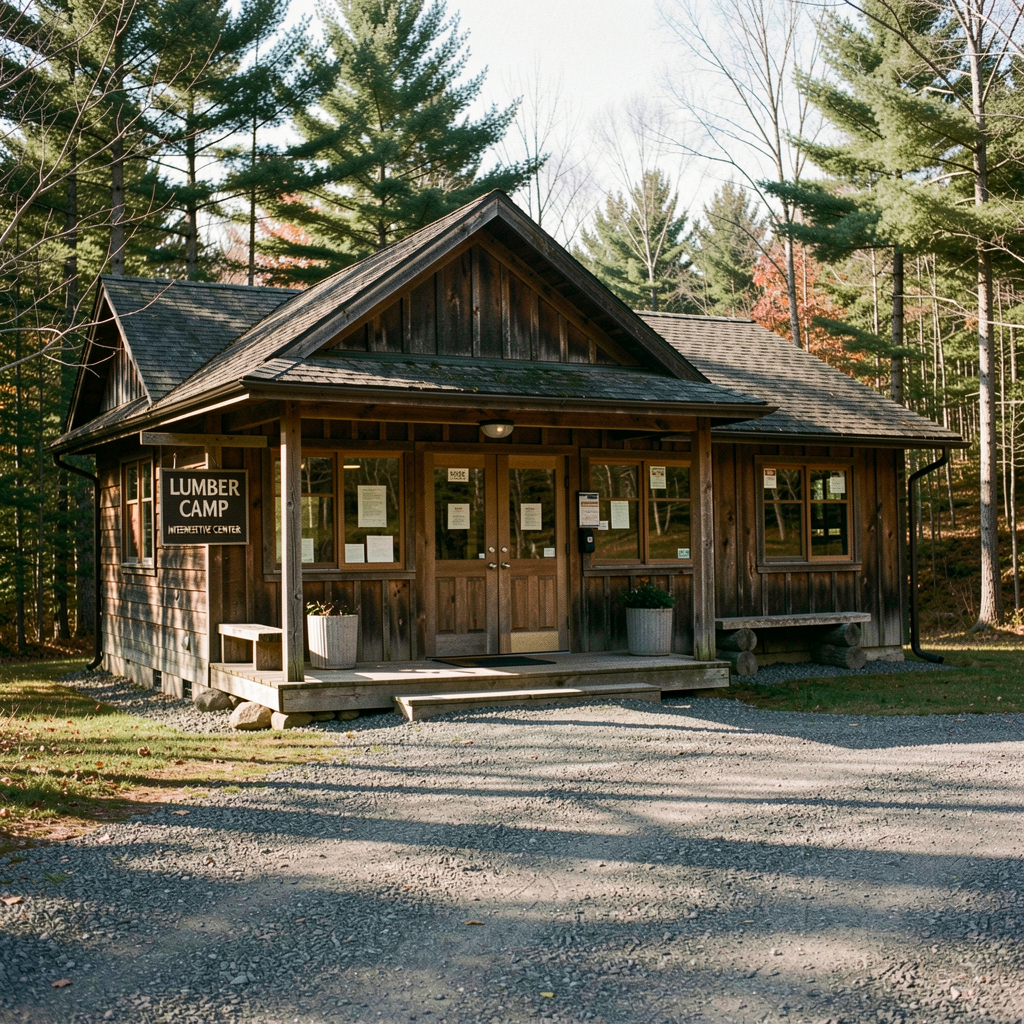 A $1.2 million plan to build a lumber camp interpretive center on the former Willow Creek Custom Flooring mill property aims to preserve the town's logging heritage for tourists.
